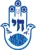 Blue Hamsa Chai Long Sleeve T-Shirt by aJudaica