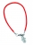 Hanging Hamsa on ribbon bracelet by aJudaica