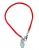 Hanging Hamsa on ribbon bracelet by aJudaica