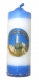 Safed-Round-Pillar-Jerusalem-Havdalah-Candle