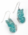 Green Butterfly Earrings by Adina Plastelina by aJudaica