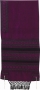 Rikmat Elimelech Handloom Woven Purple Silk Tallit