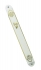 Plastic Mezuzah with gold "shin"