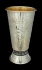 Sterling Silver "Jerusalem" Kiddush Cup