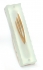 Glass Mezuzah with gold shin