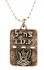 Israeli Army Dog Tag Metal Pendant - Air Force