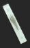 Silver "shin" Glass Mezuzah