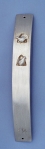 Shraga Landesman two Doves Mezuzah Case
