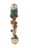 Colorful Metal Mezuzah