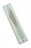 Glass Mezuzah with silver "shin"