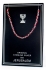 Red Thread and silver Bracelet - Chain Design