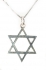 Sterling Silver Star of David Pendant