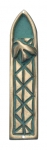 Peace Dove Brass Mezuzah case By Shraga Landesman