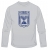 State of Israel Symbol Long Sleeved T-Shirt by aJudaica