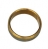 Stainless steel gold color "Shema Yisrael" Ring by aJudaica