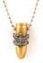 Israeli Army Bullet Bronze Pendant - Commando Symbol