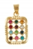 Gold Filled "Choshen" 12 Tribes Pendant