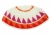 Orange and Purple Frik Kippah by aJudaica