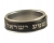 Stainless steel Revolving "Shema Yisrael" Ring by aJudaica