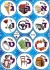 Learning Hebrew words Stickers