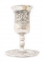 Silver Plated Kiddush cup - Grapes Design