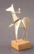 Paper weight Horse and Rider By Shraga Landesman