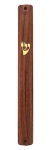 Dark Mezuzah Case- Plastic