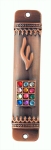 Bronze Breastplate Car Mezuzah