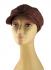 Womens Lightweight Brown Cap with Metallic Design