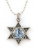 Israeli Army Metal Pendant with Reflective Center - IDF symbol