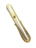 Silver and Gold Plated Hamsa Mezuzah