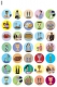 Shabbat Symbol Stickers