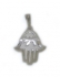 Sterling Silver Hamsa Chai Pendant