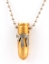 Israeli Army Bullet Bronze Pendant - Chai