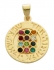 Gold Filled Circle Twelve Tribes Pendant