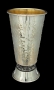 Sterling Silver "Jerusalem" Kiddush Cup