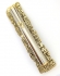 Silver and Gold Plated Jerusalem Mezuzah