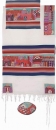 Emanuel Hand Embroidery Tallit - Jerusalem in color