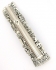 Silver Plated Jerusalem Mezuzah