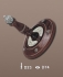 Sefer Torah Etz Chaim Roller Plates and Handles
