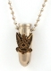 Israeli Army Bullet Metal Pendant - Air Force Symbol