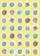 Chanukah Dreidel Stickers