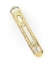 Gold and Silver Jerusalem Wall Mezuzah