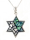 Opal-Sterling-Silver-Star-of-David-Pendant