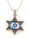 Israeli Army Star of David Metal Pendant