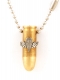 Israeli Army Bullet Bronze Pendant - Paratroopers Symbol