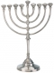 Pewter Classic Chanukah Menorah
