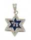 Blue-Enamel-Chai-Star-of-David-Pendant
