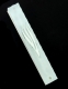 Glass Mezuzah with white shin