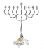 Silver Plated Menorah for Hanukkah